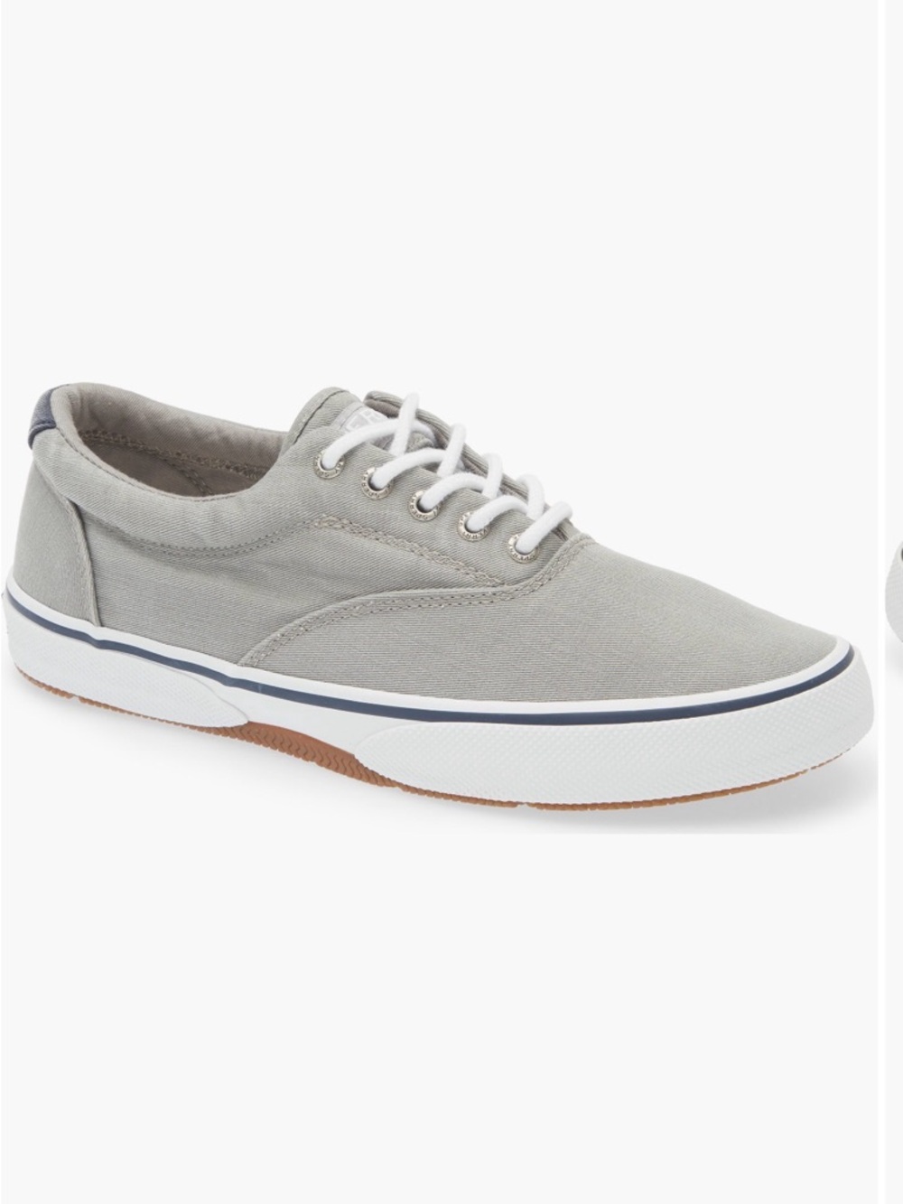 Sperry Halyard Saltwashed Low Top Sneaker 8